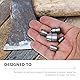 jojofuny 7St Axtgriff Metallkeil Runder Keil Hammerkeile Werkzeug zubehör Craftsman Tools Axtkeil aus Metall Kegelkeil für Hammer Reparatur Hammergriff Axtstiel aus Holz Lieferungen Eisen