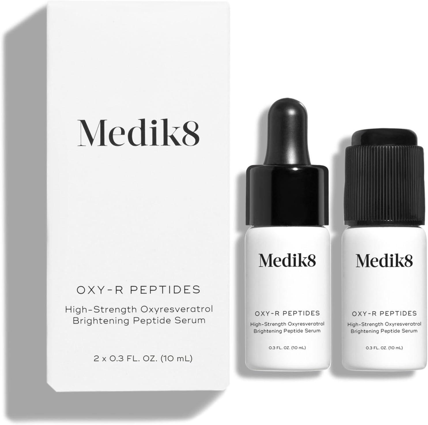 Oxy-R Peptides Serum - Dark Spot Corrector With Twin Peptides - Face Serum For Women and Men - Gentle on Sensitive Skin - Gluten Free - 0.3 oz