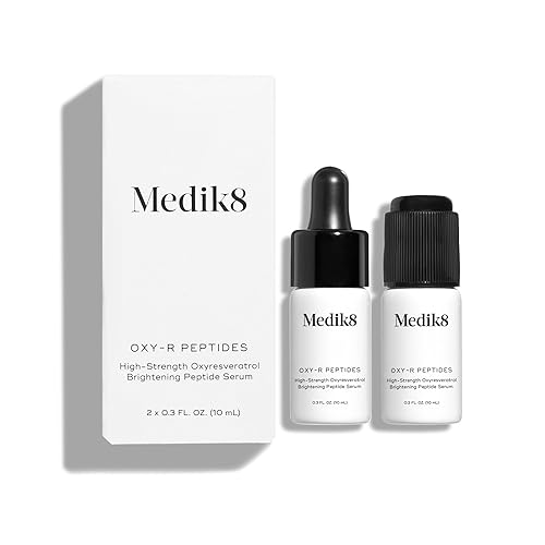Medik8 Oxy-R Peptides Serum - Corrector de manchas oscuras con péptidos gemelos - Suero facial para mujeres y hombres - Suave para la piel sensible