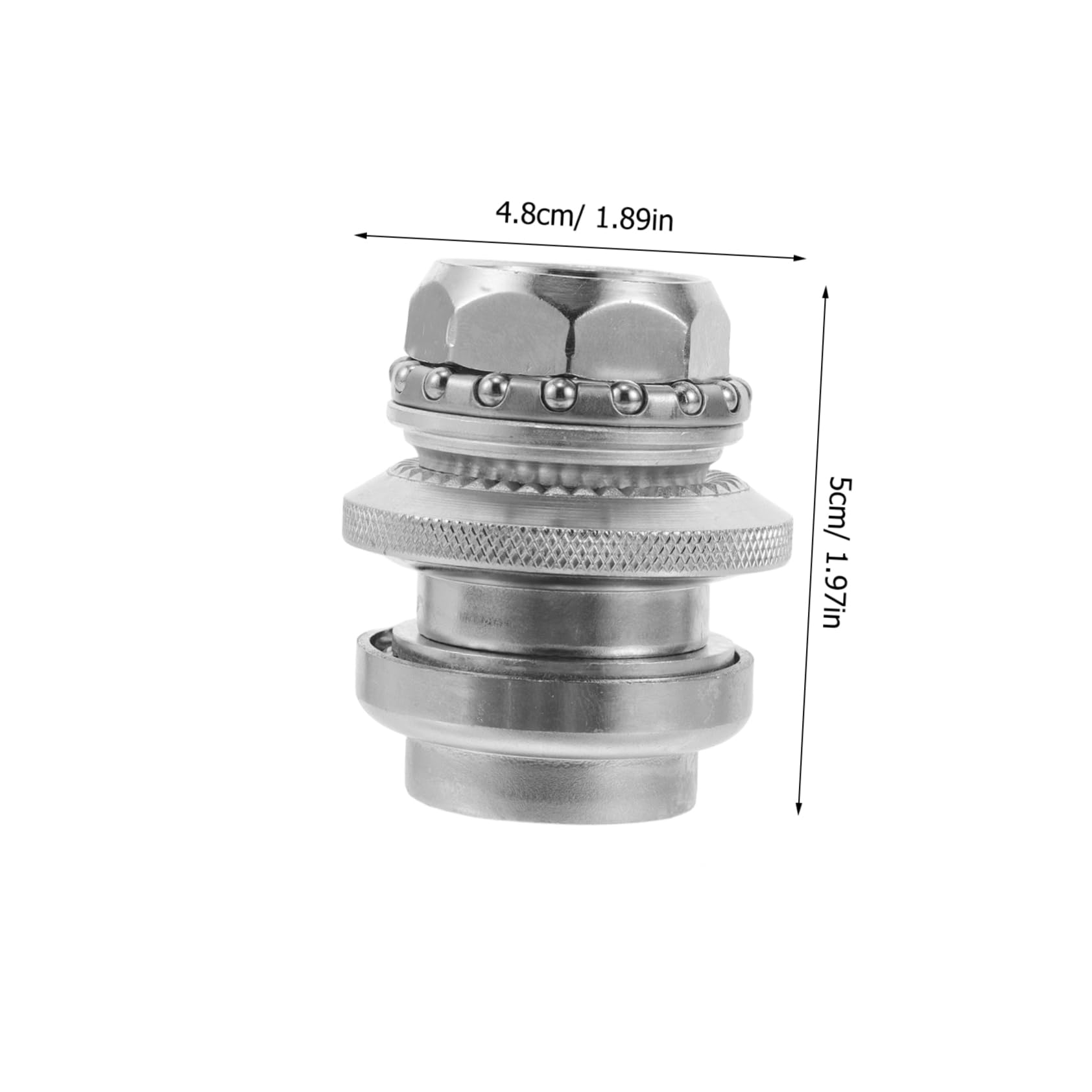 ibasenice 8pcs Mountain Bike Fork Bowl Set Electric Scooter Headset Replacement Construction Fit for Bicycles Scooters Performance and Design