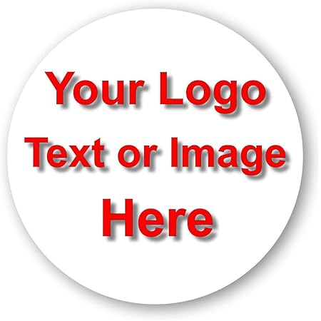 customize round stickers