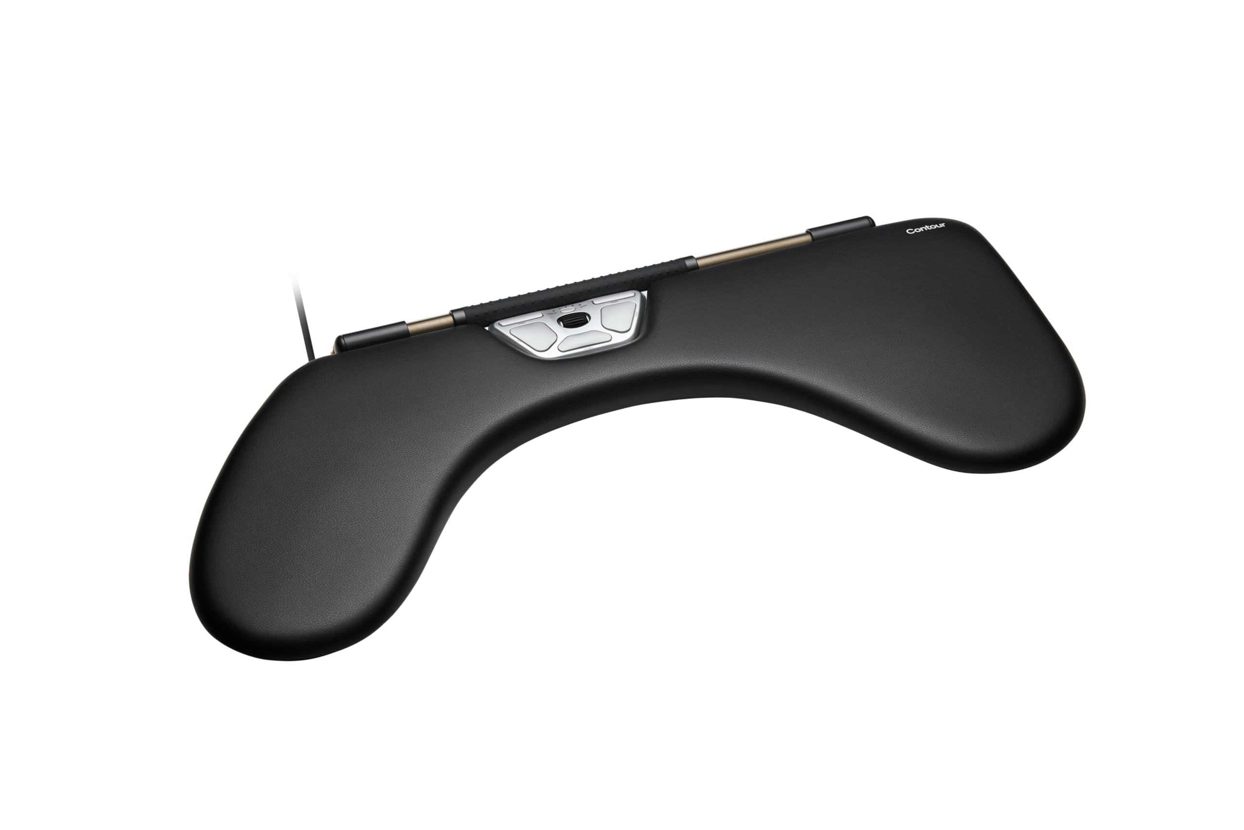 Contour RollerMouse Red Max | Preisgekrönte, ergonomische Maus | Kabellose Computermaus mit Handauflage | Für Rechts- & Linkshänder | 7 Tasten | 2400 DPI | Für Windows & Mac