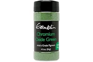 Gamblin Artist's Colors Dry Pigments - Chromium Oxide Green 4 oz