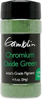 Gamblin Artist's Colors Dry Pigments - Chromium Oxide Green 4 oz