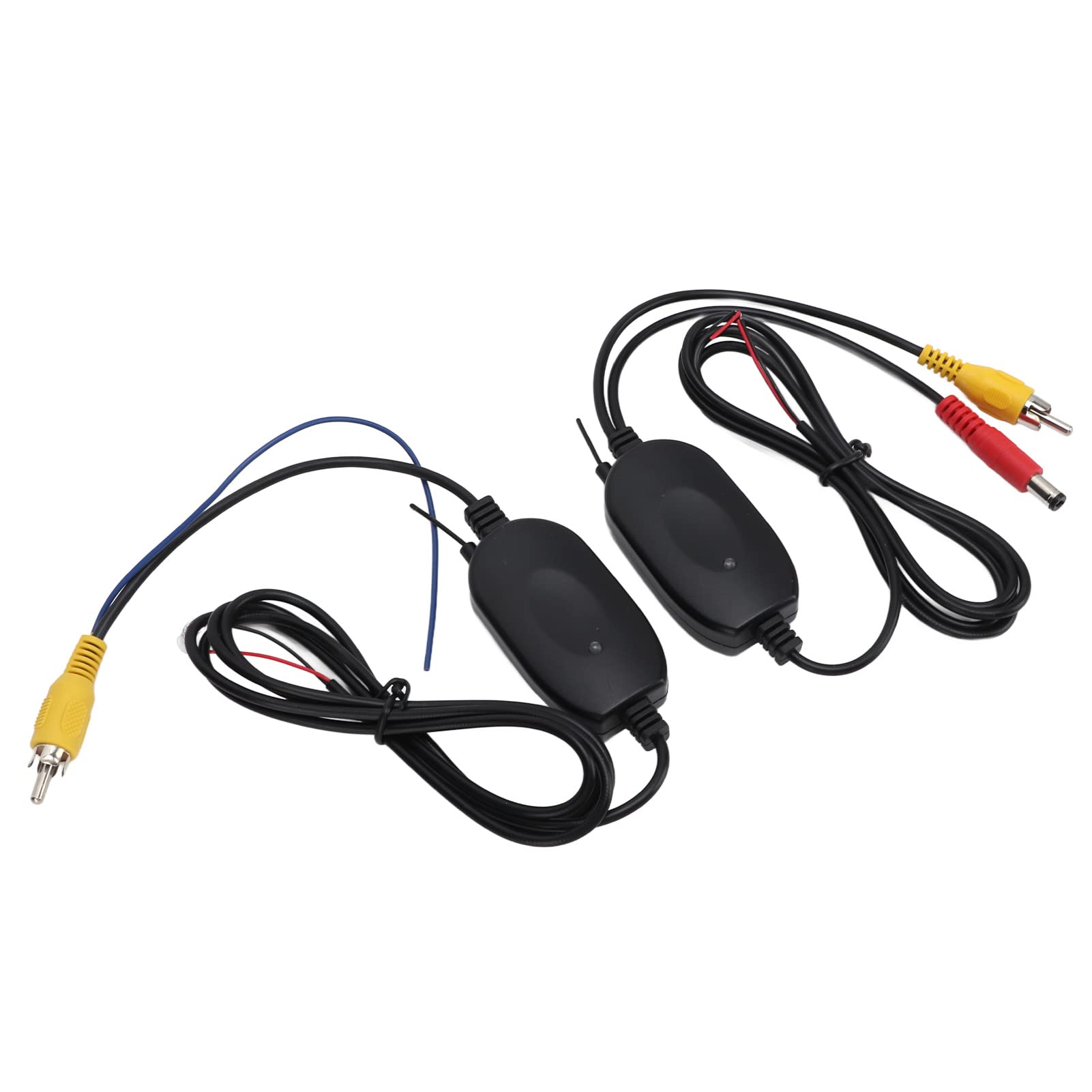Ejoyous Kit Receptor Transmisor de Vídeo Inalámbrico Resistente Al Agua con Interfaz GPS AVIN para de Cámara de Respaldo Universal para Coche (con Cable DVD)