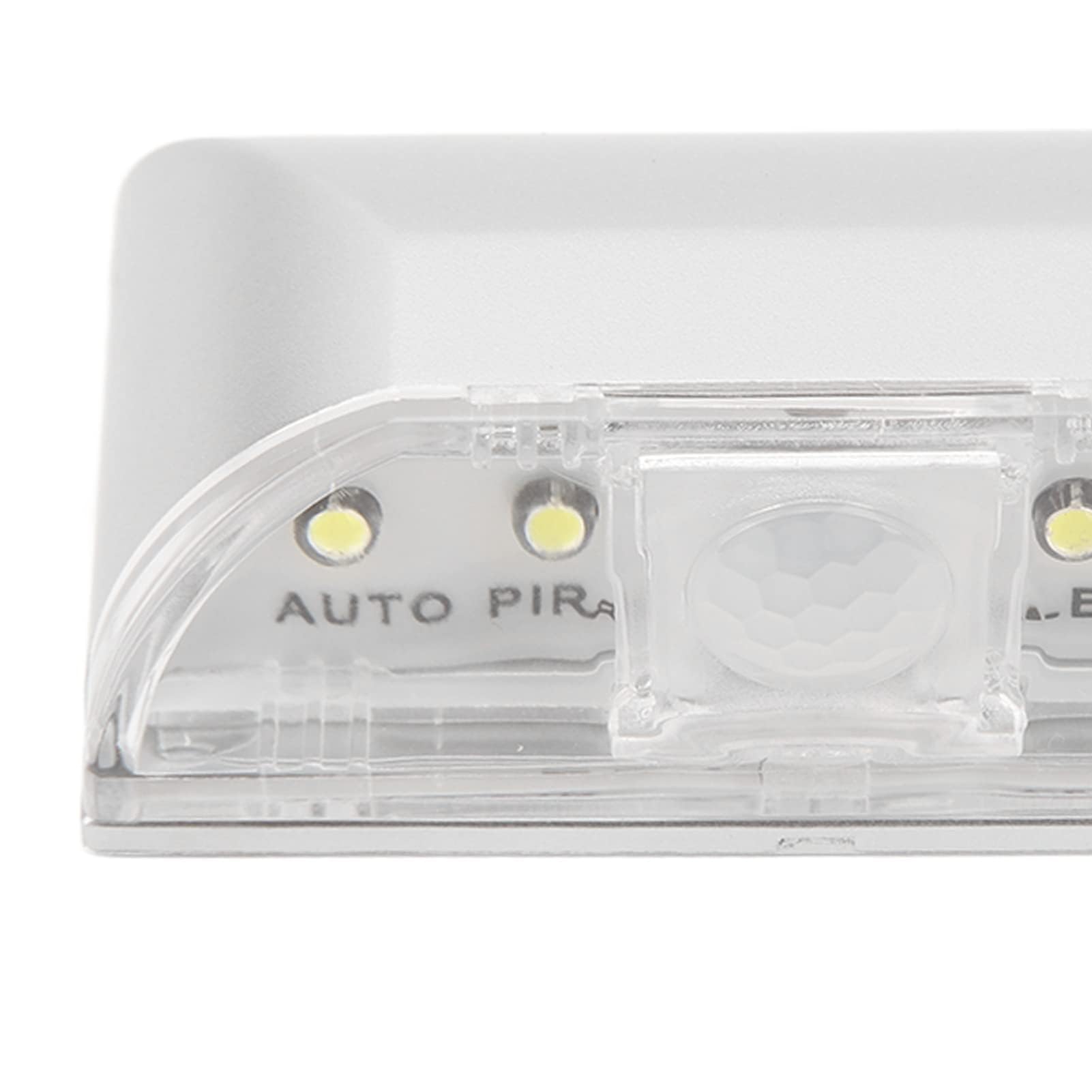 Ejoyous Światło Dziurki od Klucza LED, Działanie Baterii Oszczędności Energii Białe Oświetlenie Proste Instalacja Pir Motion Detector Light Compact dla Szafek