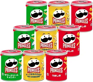 ケロッグ プリングルズ S缶 3種*3本アソートセット(うましお・サワークリーム&オニオン・Hi! CHEESE!) 【セット買い】