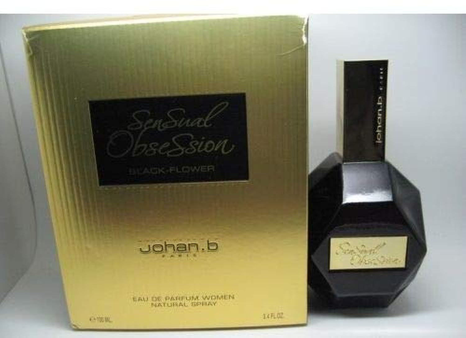 Geparlys Sensual Flower Black Obsession By Johan B 100ml Eau
