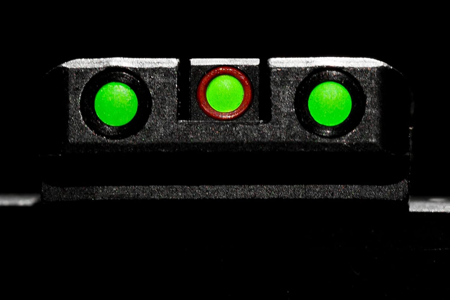 HIVIZ® Litewave H3 Sight Tritium LitePipe Day/Night for All Glock Models Chambered in 9mm