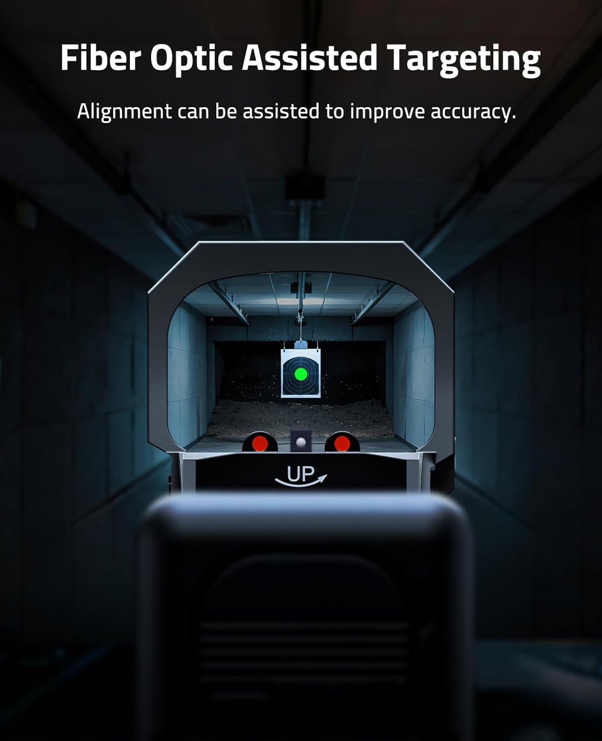 CVLIFE WolfCovert X Multi-Reticle Red/Green Dot,Compatible with RMS/RMSC,26mm Large Lens & 3000G Shockproof,3MOA Dot & 32MOA Circle Optic,Motion Awake Red Dot,with Adapter Plate for RMR/MOS/Picatinny.