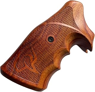 New! Grips Compatible with Taurus Medium/Large Frame.357 M44, 65, 66, 80, 82, 83, 96, 431, 441, 607, 608, 669 - Checker Pattern #7 (Thai Handmade & Ship fr - Feelsogood