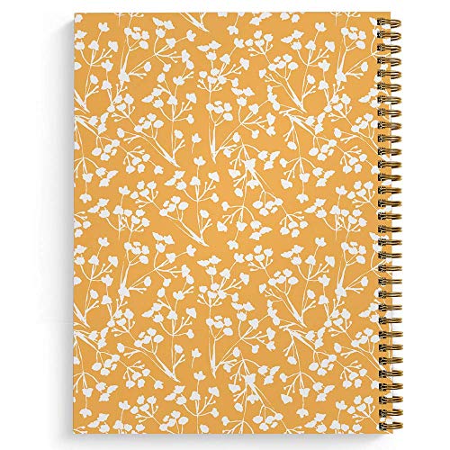Cahier à spirales 120 pages lignées format grand carnet de notes
