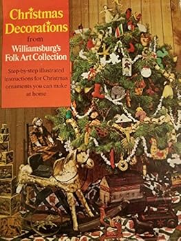 Hardcover Christmas Decorations Williamsburg Book