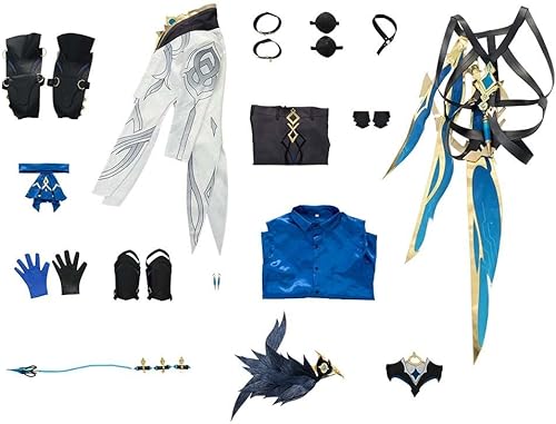 Miniatura 3 de Genshin Impact - Conjunto de disfraz para cosplay, Genshin Impact II Dottore The Doctor Cartoon Halloween Navidad Cosplay