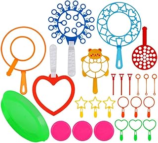 BESPORTBLE 26 Pcs Funny Blowing Bubble Tool Kids Blowing Bubble Tool Stylish Bubble Maker Toys for Outdoor (Random Color)