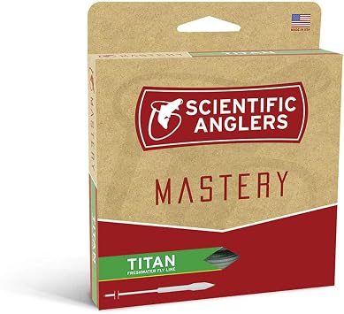 SCIENTIFIC ANGLERS Blue/Green Mastery Titan Taper Floating Fly Line
