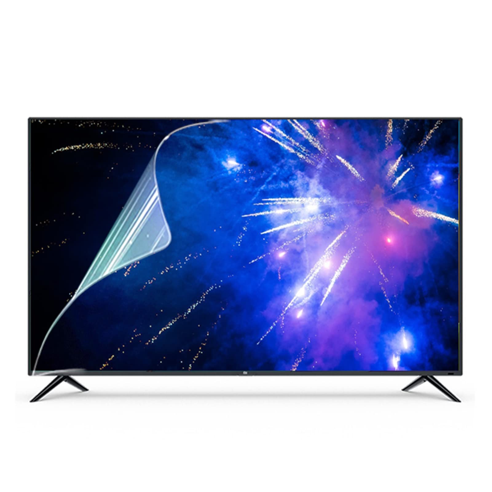 Wielofunkcyjna osłona ekranu, odporna na zużycie i zarysowania, odpowiednia do telewizorów o przekątnej 27–75", monitorów szerokoekranowych itp. (wersja HD)
