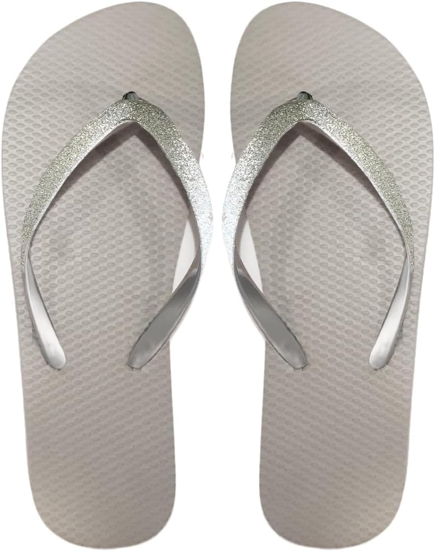 Grey Silver Glitter