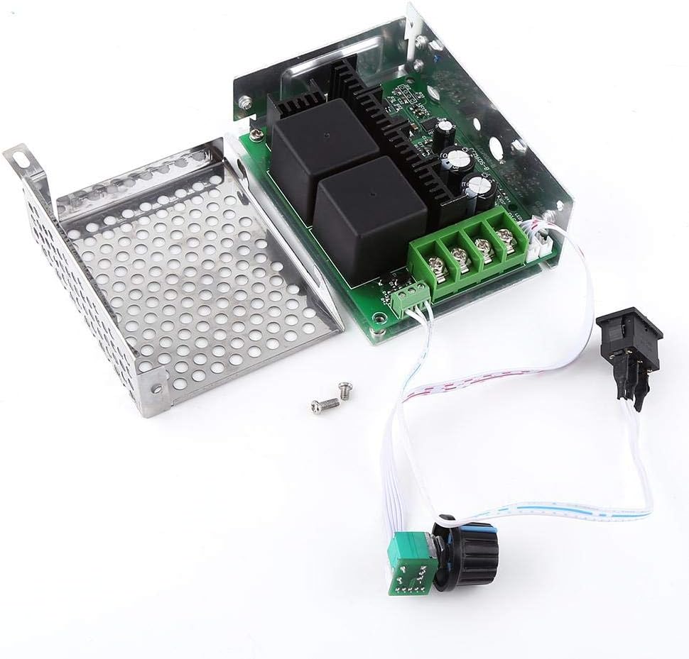 DC Motor Speed Controller Reverse Direction PWM Speed Controller Switch 10V-50V 40A
