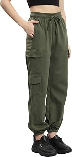 Q - RIOUS Women's Relaxed Fit Cargo Style Jogger Pants Price In India