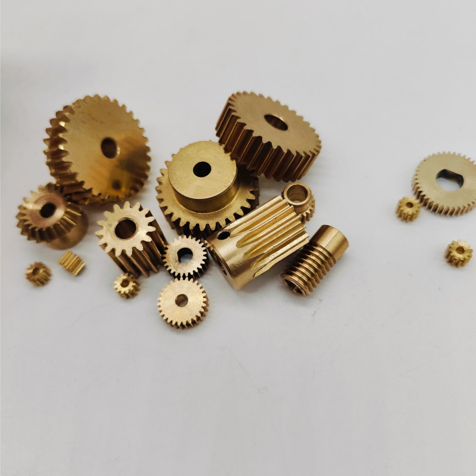 1-częściowa mosiężna zębatka czołowa - moduł 0,5, 72 zęby, średnica 37 mm, grubość 5 mm, do maszyn przemysłowych i majsterkowiczów(12mm bore)