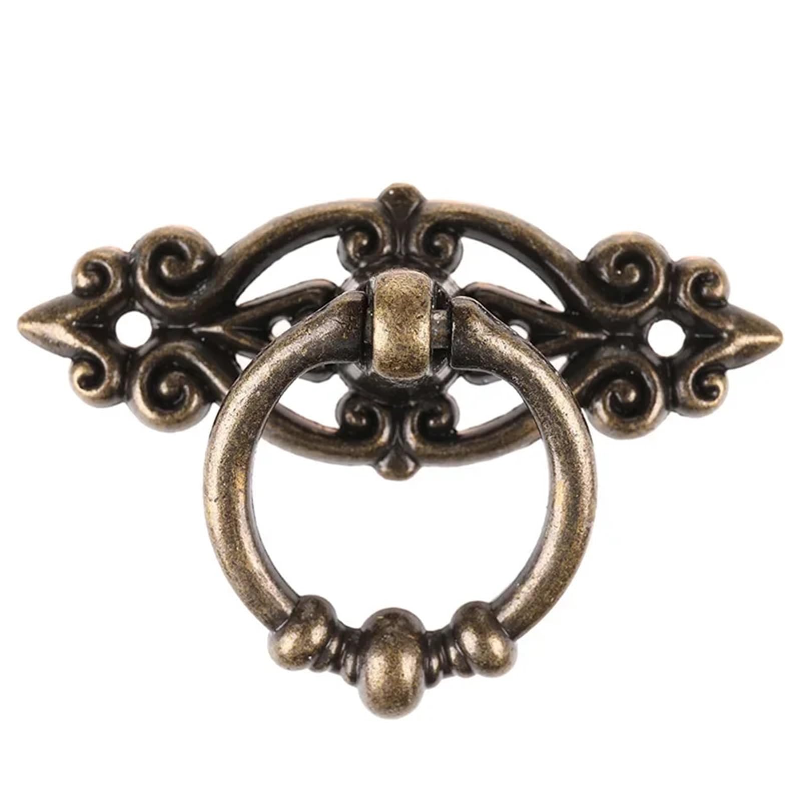 bogniga 20PCS Retro Zinc Alloy Kitchen Drawer Cabinet Door Handle Furniture Knobs Hardware Cupboard