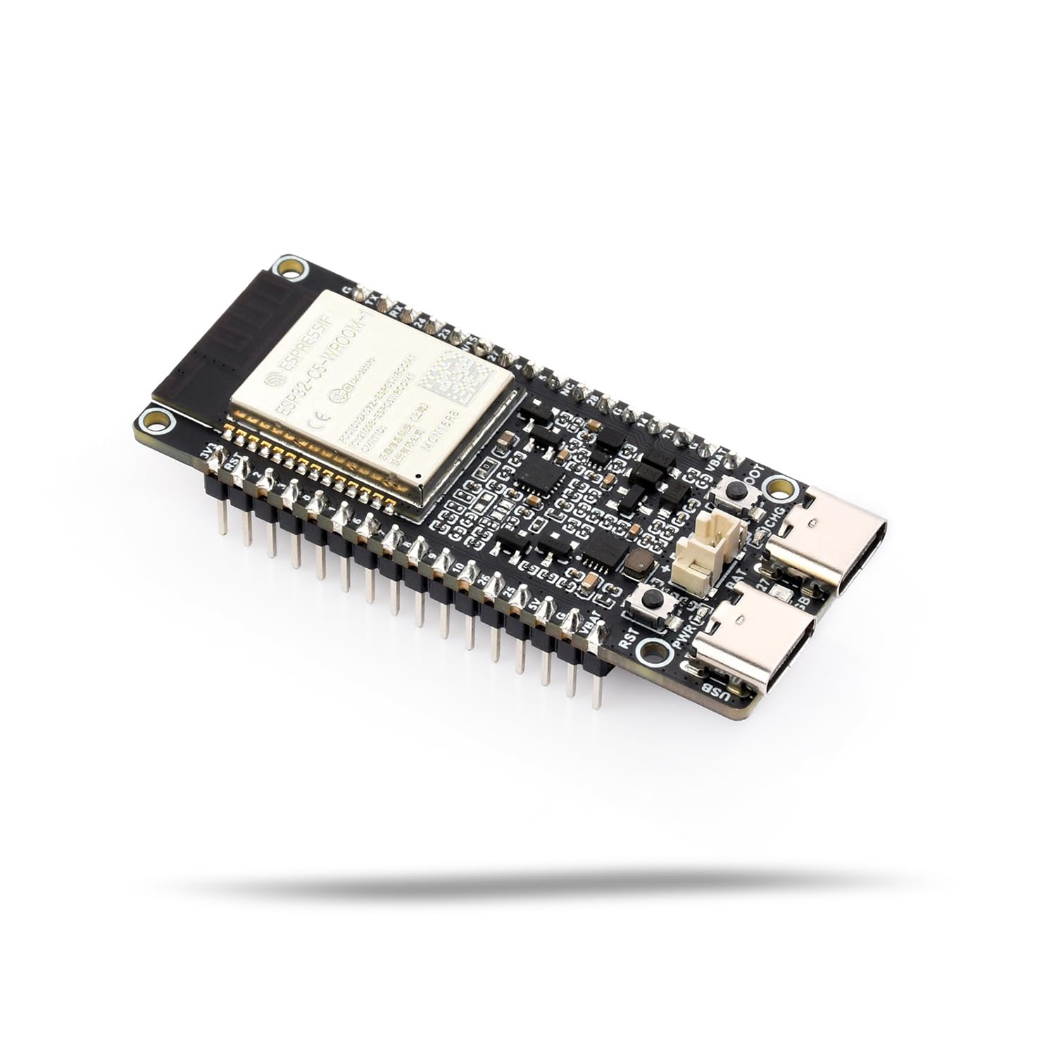 LUCKFOX ESP32-C5-WIFI6 Dual-Band Development Board Kit(with Headers Soldered), 16MB Flash 8MB PStatic RAM, ESP32-C5-WROOM-1 Module with Wi-Fi 6, BT5, Zigbee & Thread for IoT Gateways