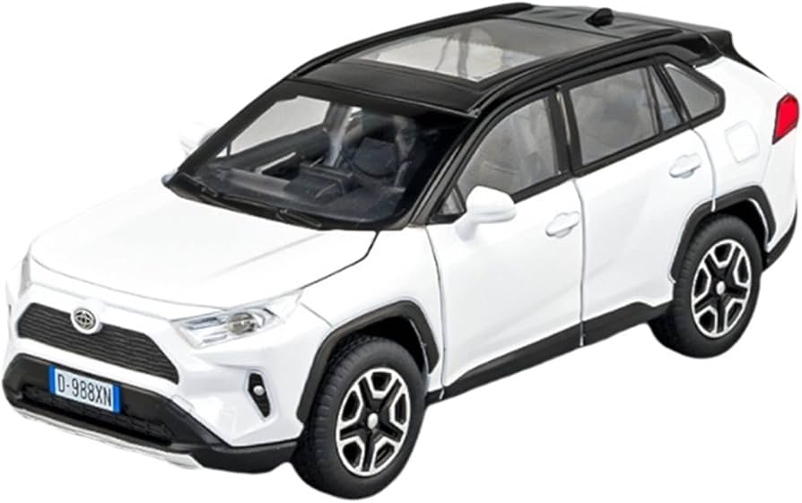 Amazon.co.jp: モデルカーのおもちゃ 1:32 トヨタ RAV4 SUV 合金車