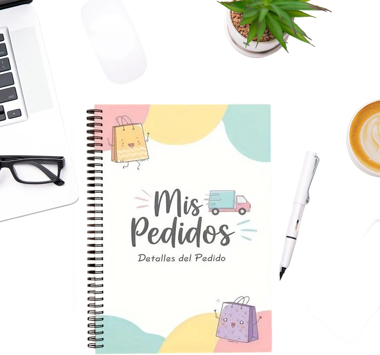 Sucritude Work Order Book,Spanish Sales Track Notebook,Order Journal | for Small Business Office Restaurant Kitchen Server Staff Work