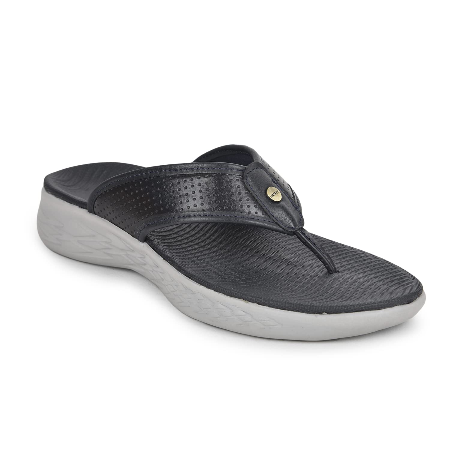 Liberty N.Blue Casual Lacing Thong for Men (B09Q1GHHBF) Amazon Price History, Amazon Price Tracker
