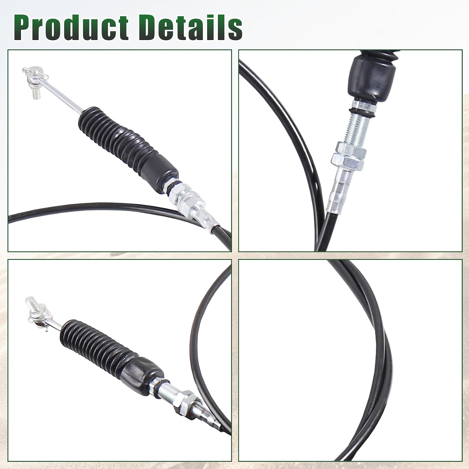 Gear Shift Cable Fits for Polaris 2014-2023 RZR XP 4 1000 2016-21 RZR XP4 Turbo, Replacement# 7081893 7083010