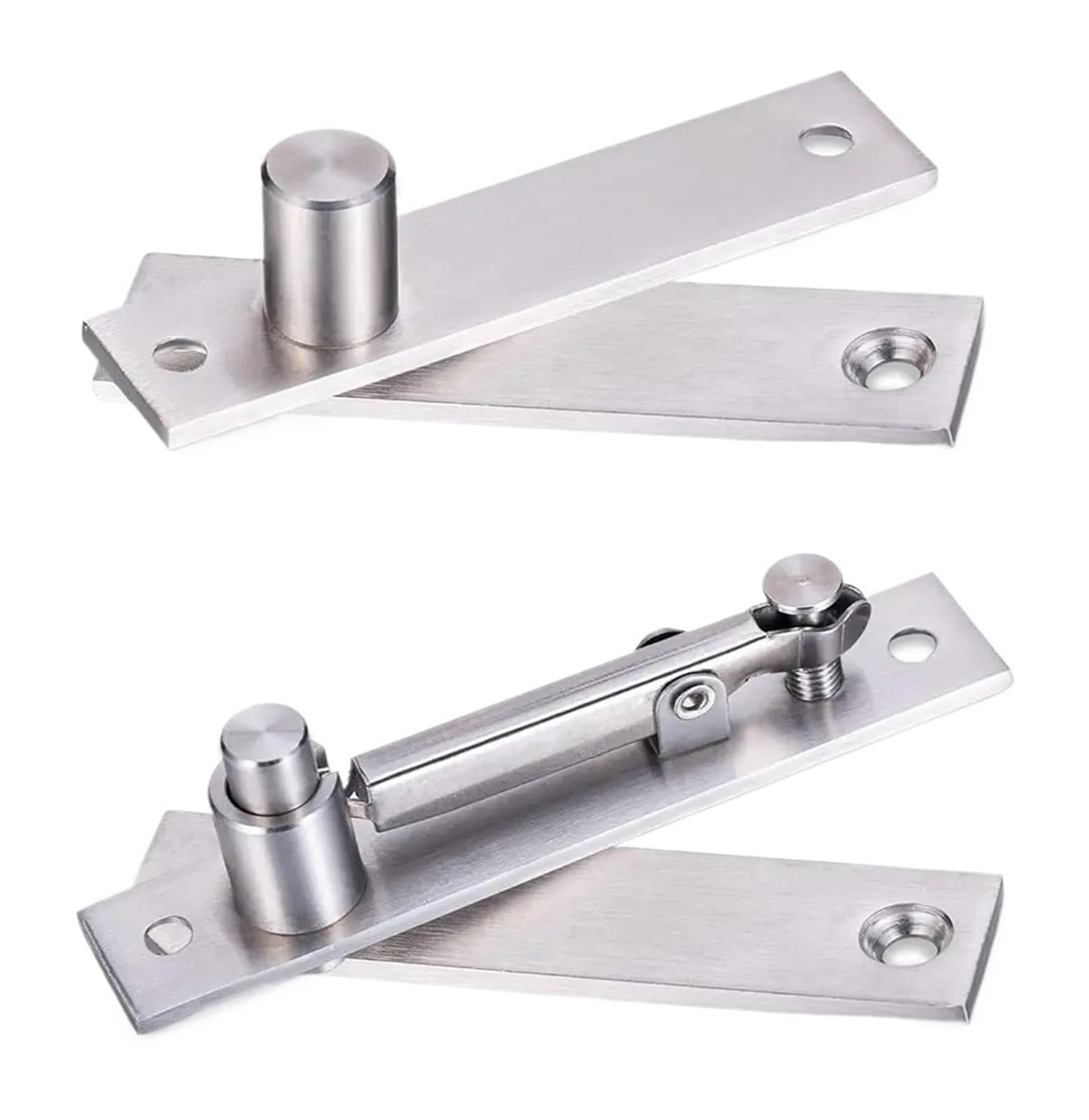 YMUGUEGH Pivot Hinge Wood Door 304 Stainless Steel Hidden Door Hinge 360 Degree Rotation Hardware