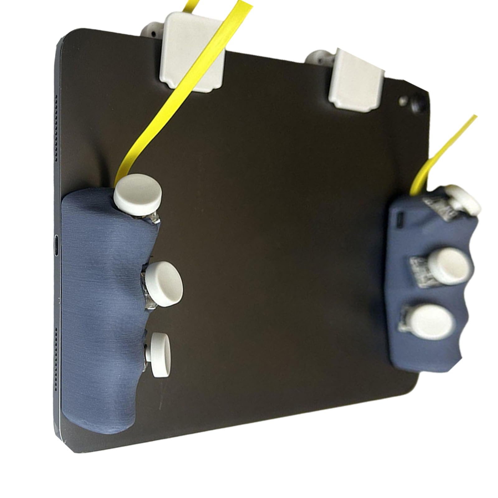 Fahoujs Manette de jeu de bouton de contrôleur de jeu Mobile pour la poignée de jeu de main de bouton de tir sensible de tablette pour la manette de jeu de tablette