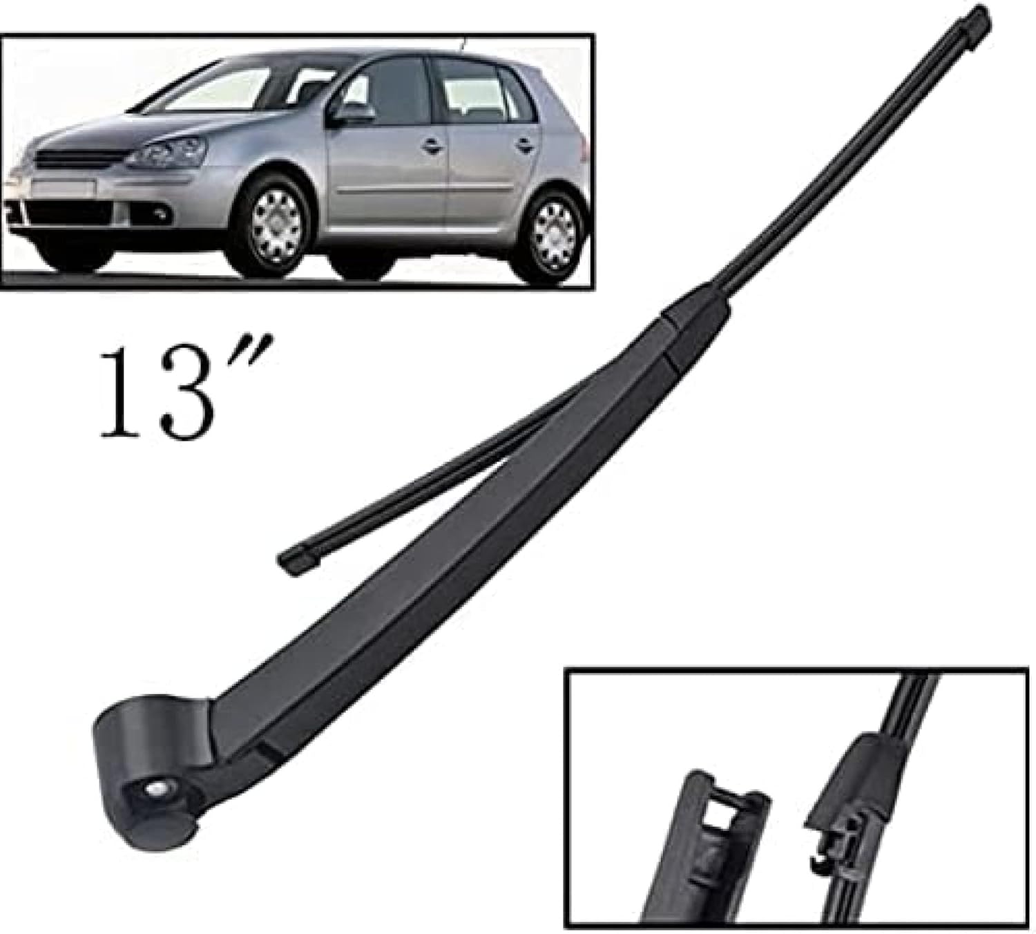 Car Rear Windshield Wiper Kit For Golf V MK5 2003-2009 rear wiper washer