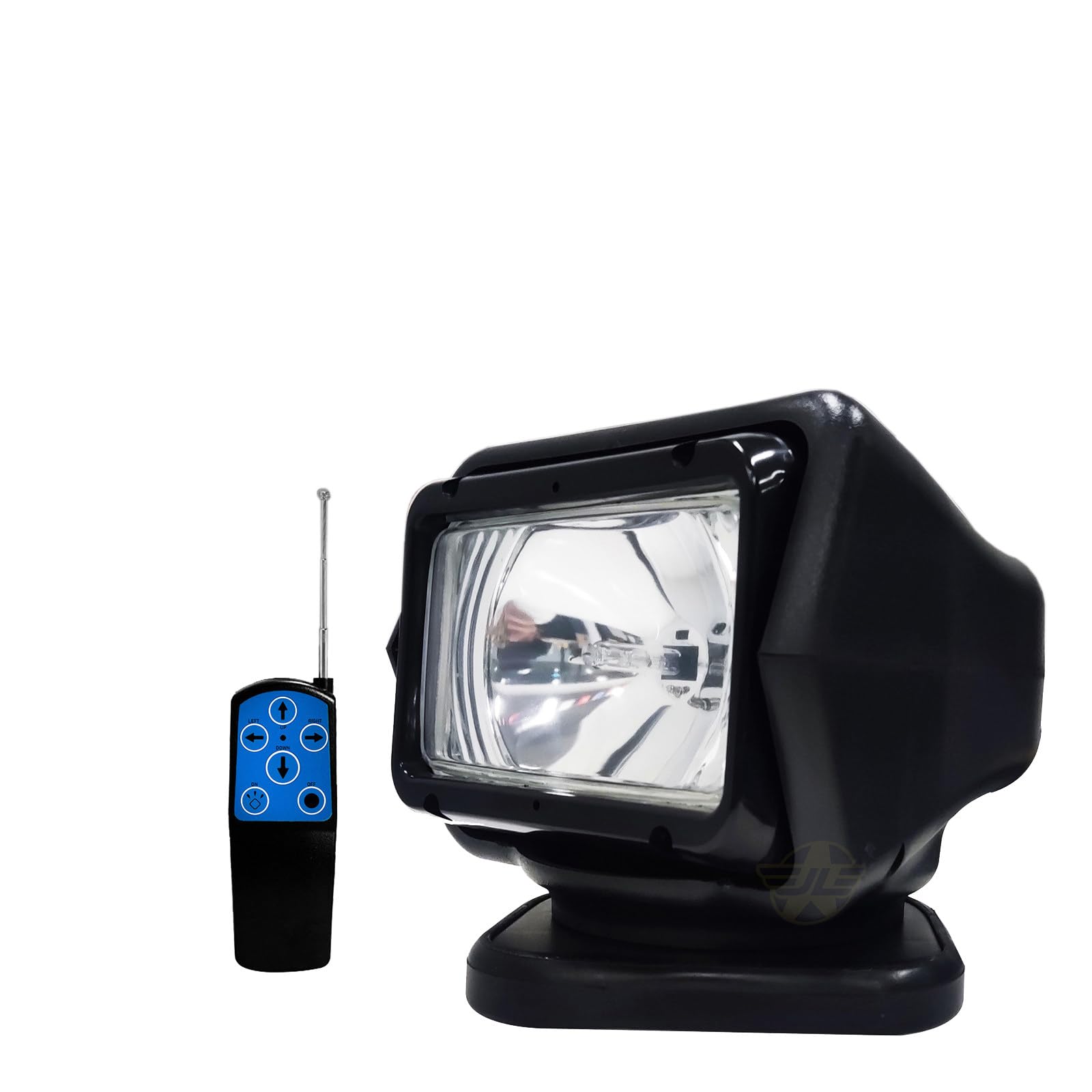 Reflektor LED ze zdalnym sterowaniem, zdalnie sterowany reflektor statku, reflektor LED do pojazdu terenowego ze zdalnym sterowaniem do uprawiania turystyki pieszej, rowerowej, awaryjnej,HID12V55W