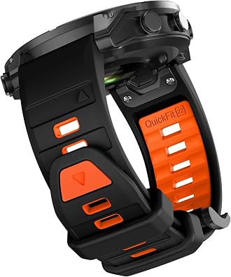 OVERSTEP Watch Bands Compatible with Fenix 8 Solar/Amoled 47mm 22mm Soft Siliocne Strap for Garmin Fenix 5/Fenix 5 Plus/Fenix 6/Fenix 6 Pro/Fenix 7 Smartwatch