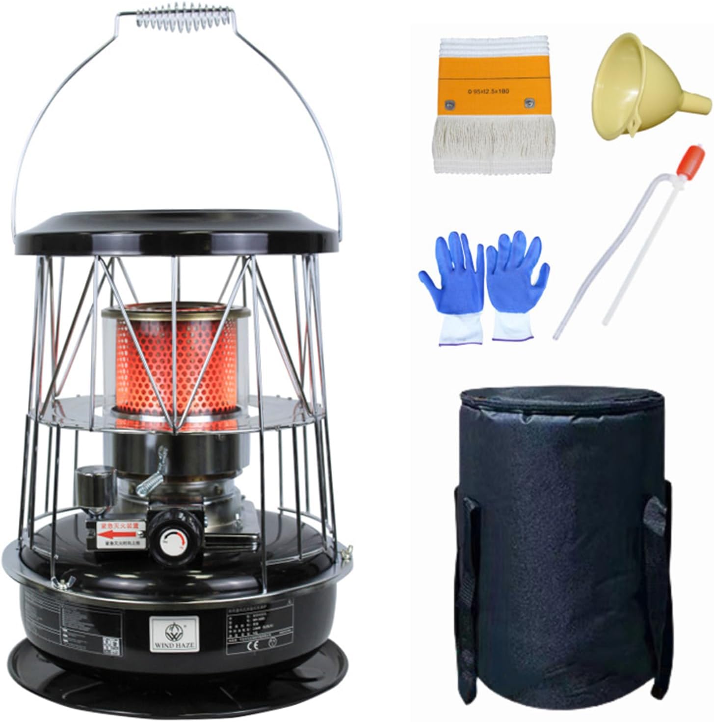 Kerosene Stove Heater Winter Camping Tent Stove Adjustable Kerosene