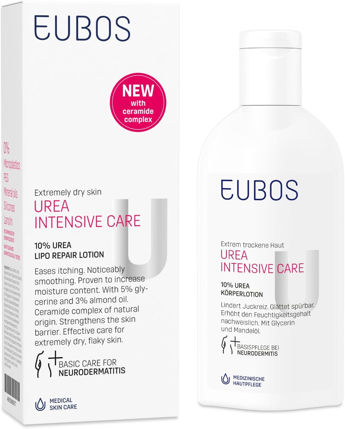 Eubos Trockene Haut 10% Urea Körperlotion, 200 ml [Misc.]