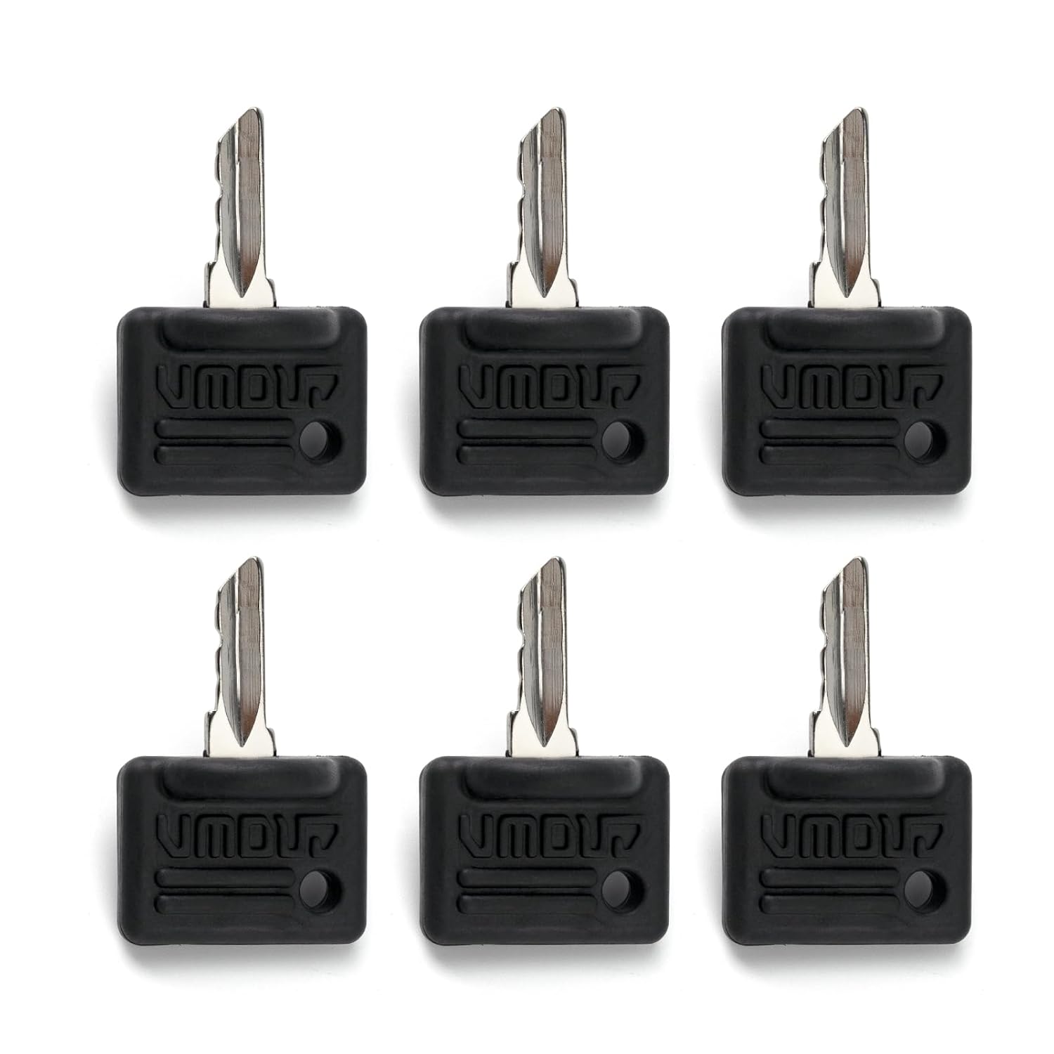 6 PCS Ignition Key 107151001 Compatible with Crown Forklift Equipment PE3000 PE4000 PE4500 WP3000