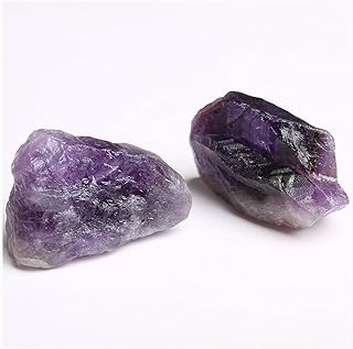 アメジストクリスタル、原アメジストストーン、石愛好家初心者コレクター向けの天然ラフローヒーリングクリスタルロック、レイキパープルスピリチュアルギフト,100g,1cm