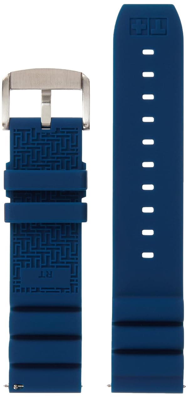 Tissot Watch Strap T852047175, Blue by Tissot - Used condition - Image 2