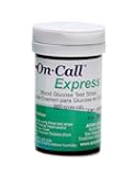Express Blood Glucose Test Strips (50 Count)