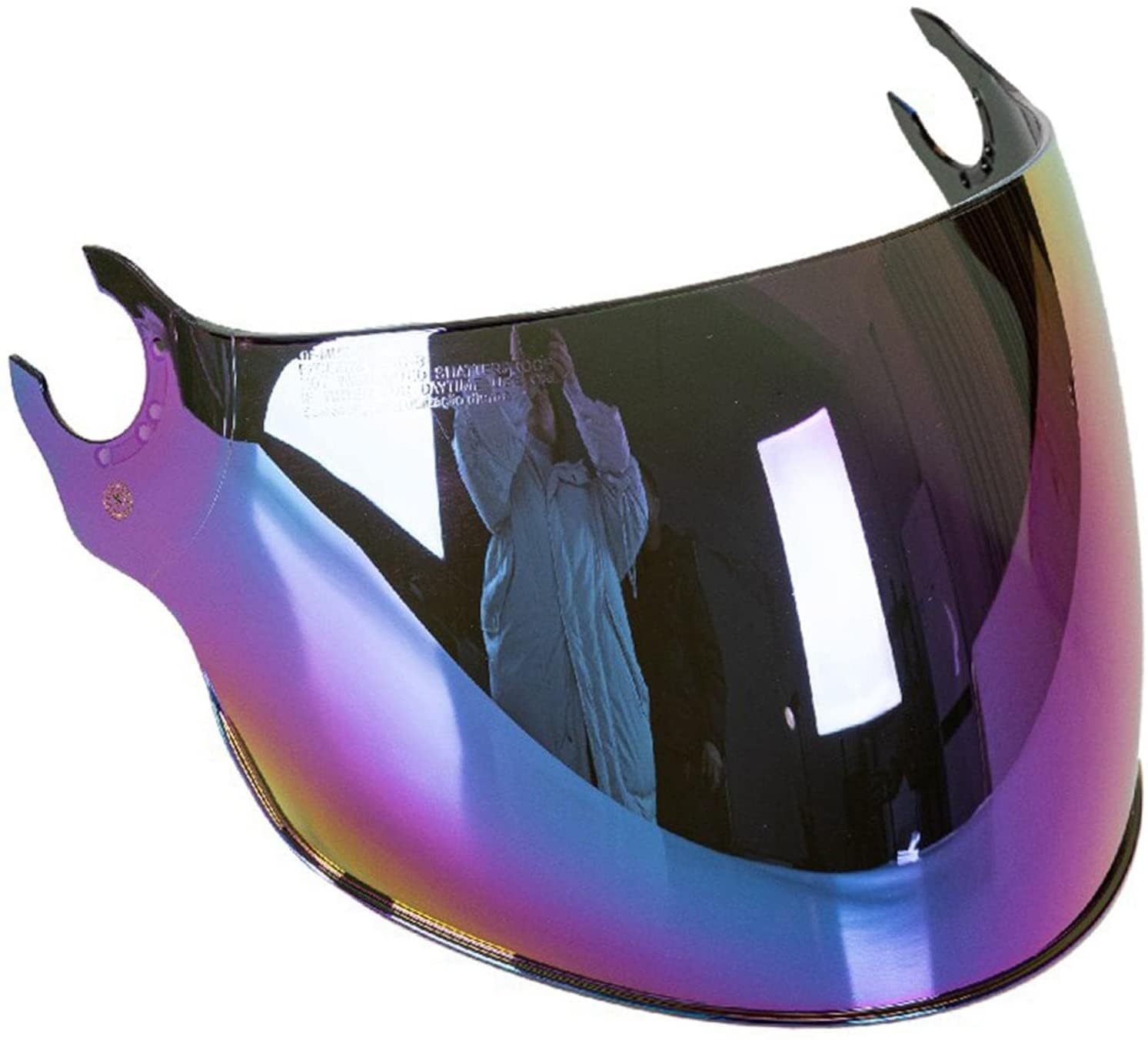 Visiera casco jet LS2 OF562 Airflow (no Airflow 2) (Arcobaleno)