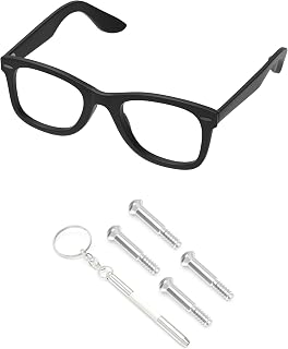 眼镜修理套件不锈钢螺丝和螺丝刀套装适用于 Ray-Ban RB4226/RB4174/RB4098/RB4198/RB4260D/RB4101/RB4089/RB4190, 银色2组