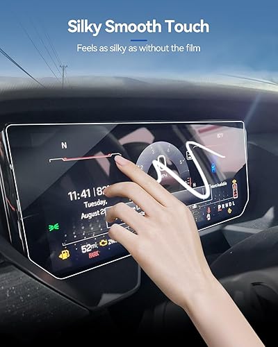 Miniatura 468 de Protector de pantalla de coche para Ford Edge 2024 2025 2023 2022 2021 (SE/SEL/ST-Line/Titanio/ST) Accesorios Protector de pantalla de vidrio