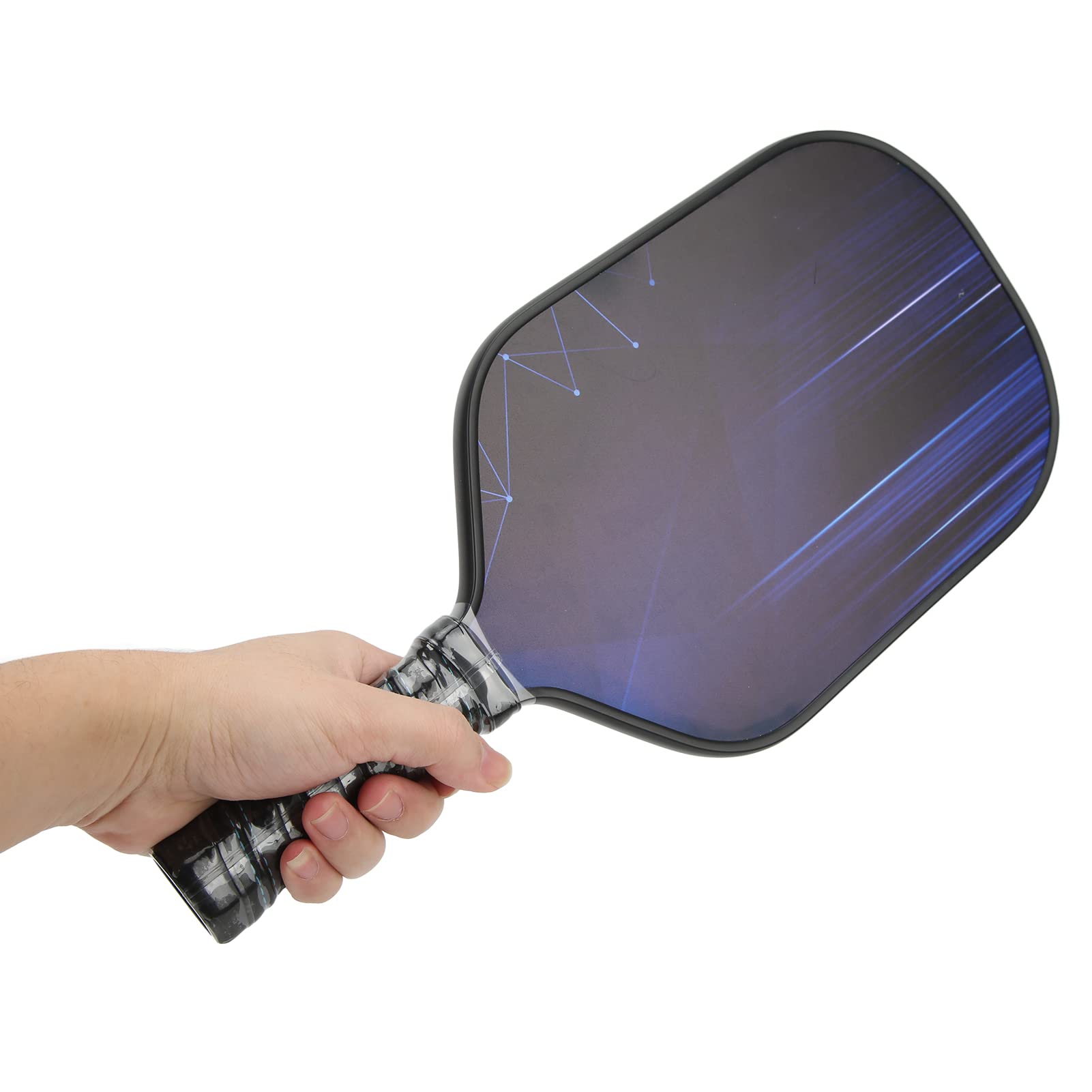 Tyenaza Kit Paddle Pickleball - Racchette in Fibra di Vetro con Nucleo in PP, Include 4 Palline per Allenamento Sportivo