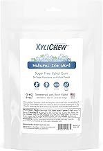 Xylichew 100% Xylitol Chewing Gum - Non GMO, Non Aspartame, Gluten Free, and Sugar Free Gum - Natural Oral Care, Relieves Bad Breath and Dry Mouth - Ice Mint, 500 Count