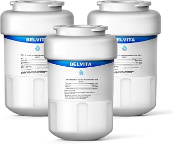 BELVITA Compatible with MWF, MWFINT, 46-9991, SnnartWater, MWFP, MWFA, GWF, HDX FMG-1, WFC1201, GSE25GSHECSS, PC75009, RWF1060, 197D6321P0063 Pack,White