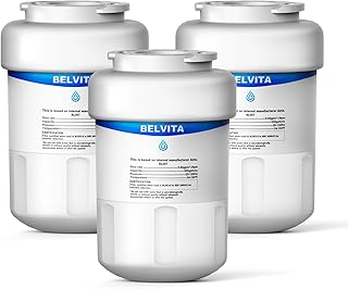 Compatible with MWF, MWFINT, 46-9991, SnnartWater, MWFP, MWFA, GWF, HDX FMG-1, WFC1201, GSE25GSHECSS, PC75009, RWF1060, 197D6321P006(3 Pack,White)