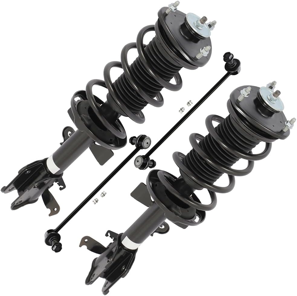 Struts Shock suspension kit for Honda Odyssey (3.5 L)2011 2012 2013 2014 2015 2016 2017 for Honda Odyssey Front Complete Strut Assembly and Stabilizer Bar Link Kit, 4 PCS